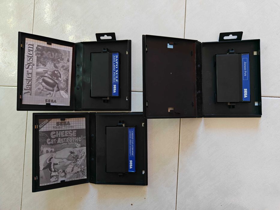 Vários Jogos Master System Purple Exclusivos Portugal!