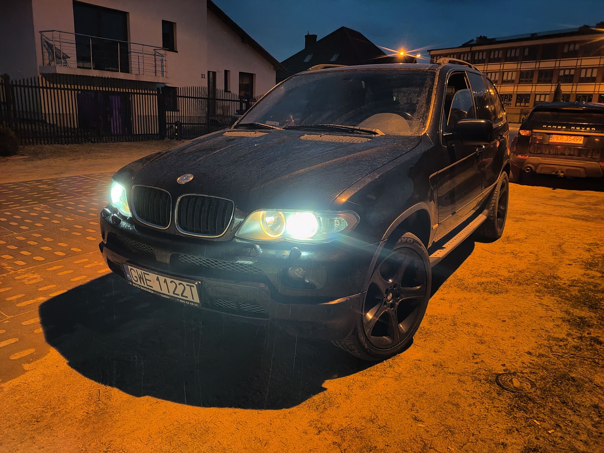 Alufelgi BMW E53 X5 4.8is,4.6is oryginał czarny połysk dwie szerokości