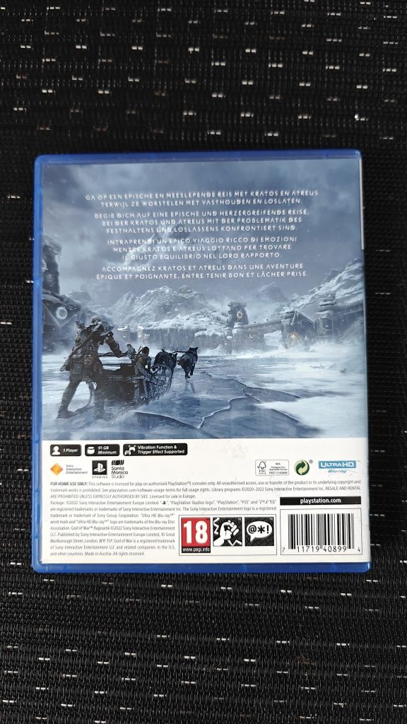 Gra God of War Ragnarok PS5 PlayStation 5