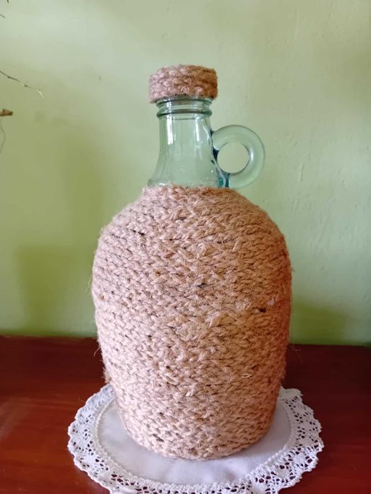 butelka ozdobna na domowe wino lub nalewki