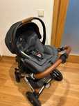Carrinho de bebé Jané Kawaii, ovo Joie i-level e base isofix