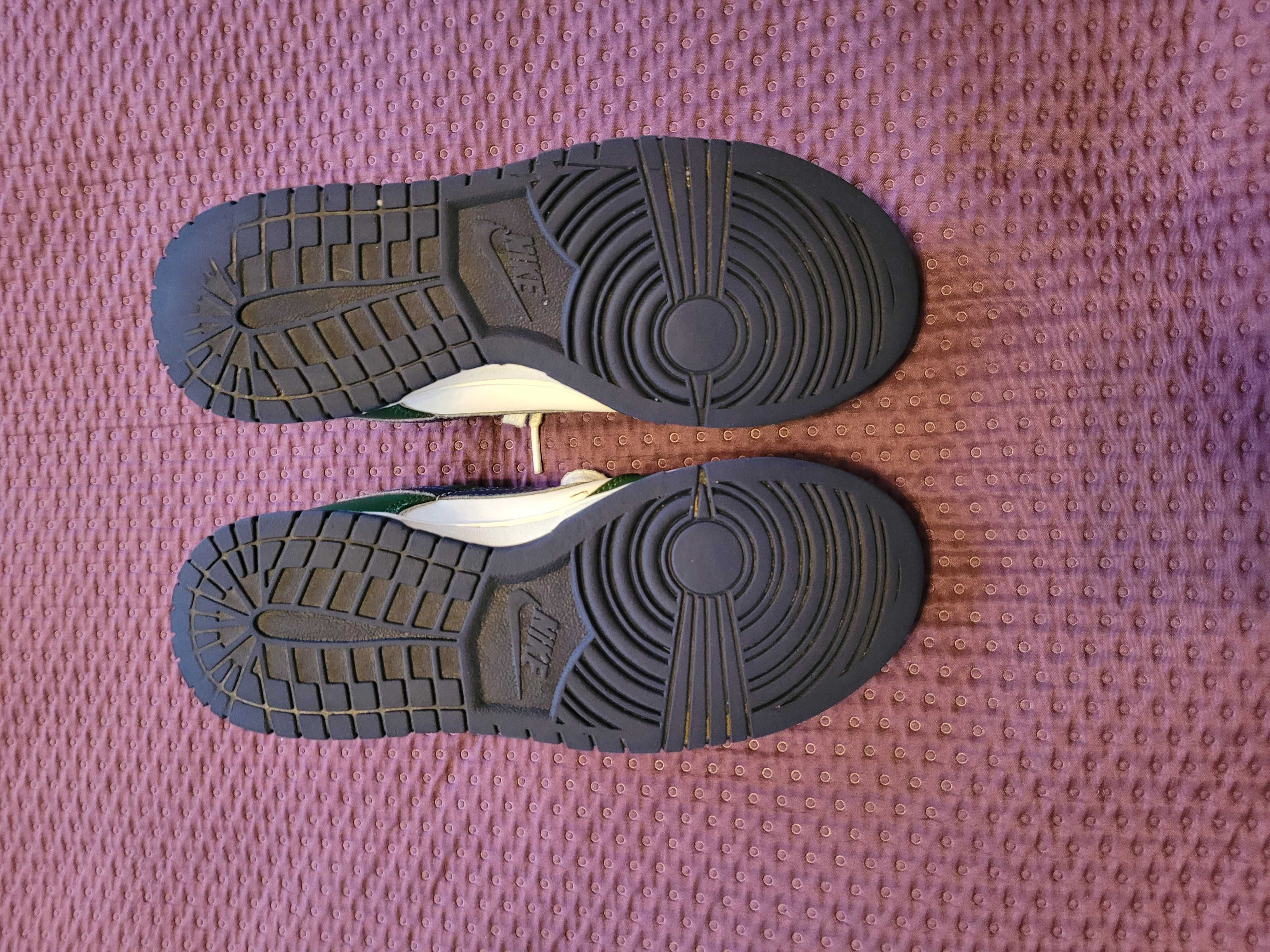 BUTY dla chłopca NIKE DUNK LOW rozmiar 40 biało-zielone oryginał
