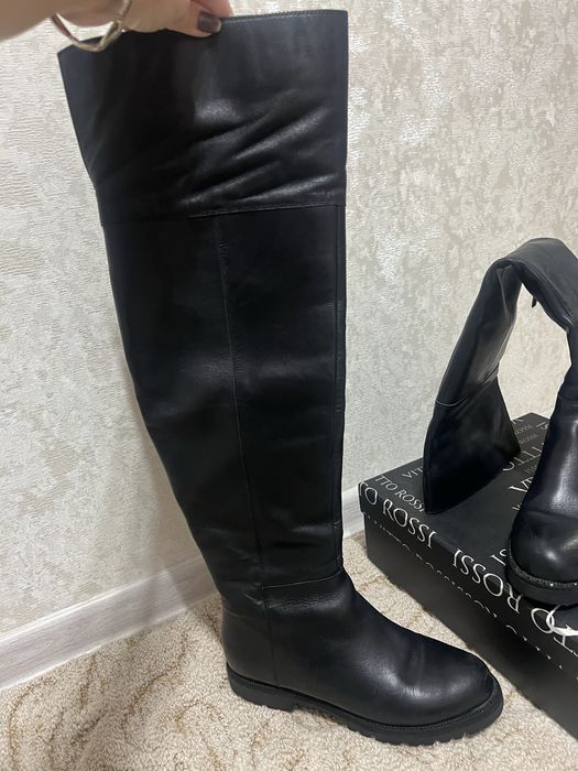 Чоботи/ сапоги шкіра 25,5 зима