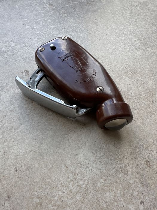 Radziecka bakelitowa latarka sprawna bakielit ruska lampka cccp zssr