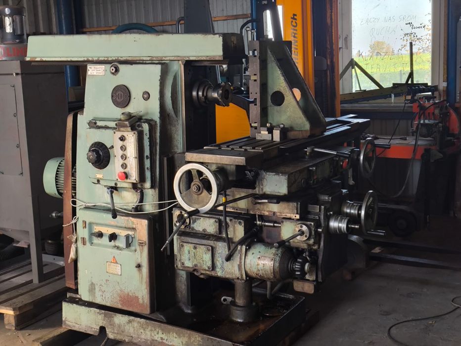 Frezarka pozioma do metalu