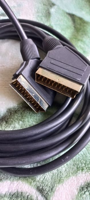якісний кабель SCART-SCART,Gold, ПОЗОЛОТА, 5 м., тільки Луцьк