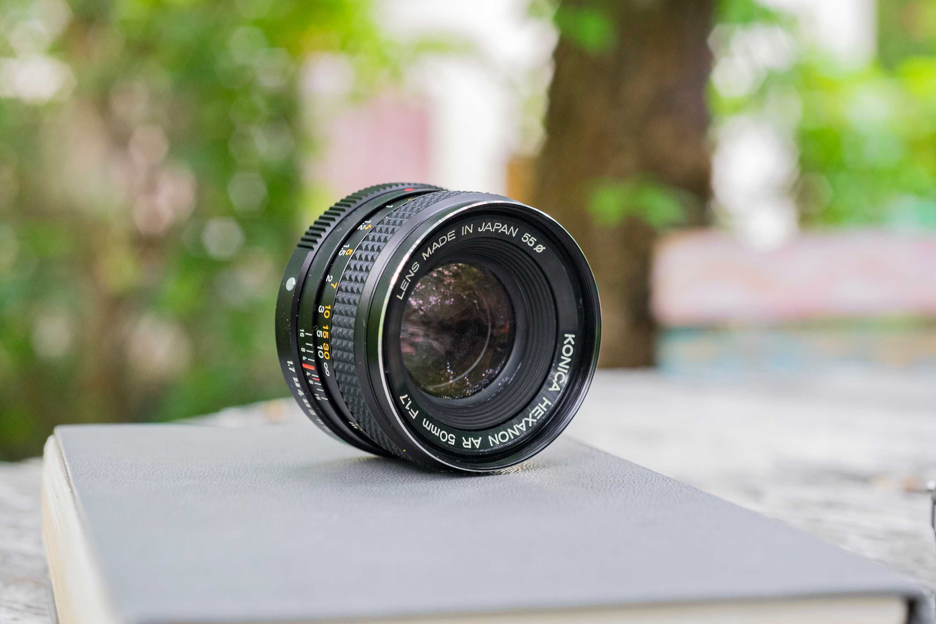 Konica AR 50 f1.7 Hexanon Obiektyw