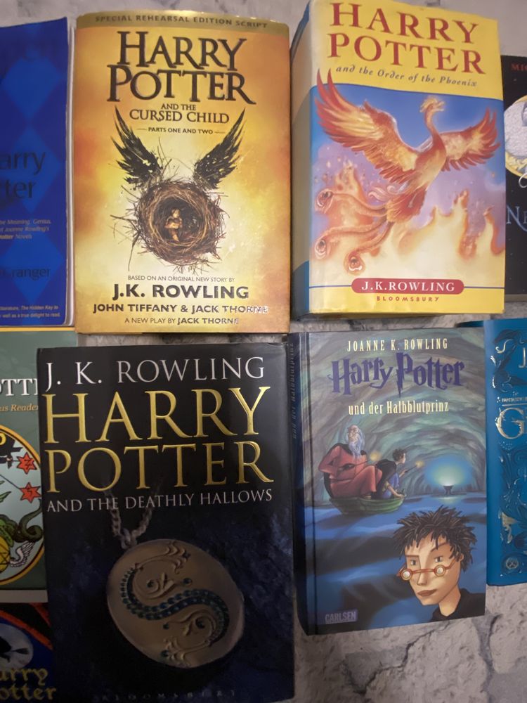 Harry potter inne książki po angielsku niemiecku