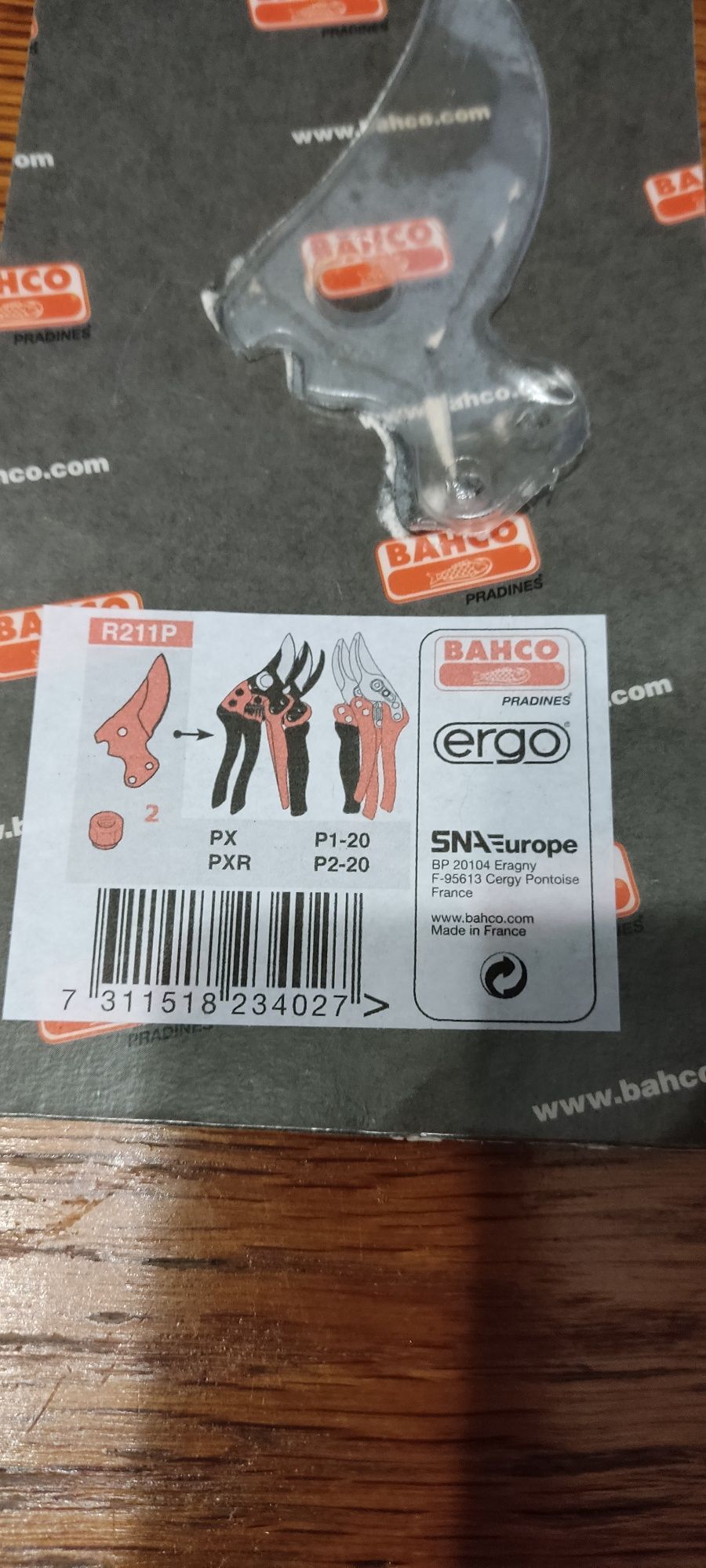 Orginalne ostrze sekator Bahco