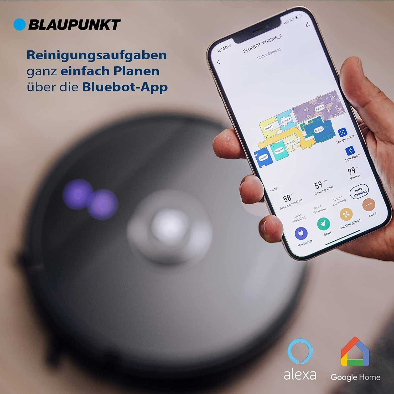 пылесос Blaupunkt Bluebot XTREME - LASER - Робот-пилосос Лазерний рада