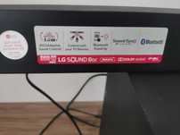 soundbar LG SJ3 z bezprzewodowym subwooferem.