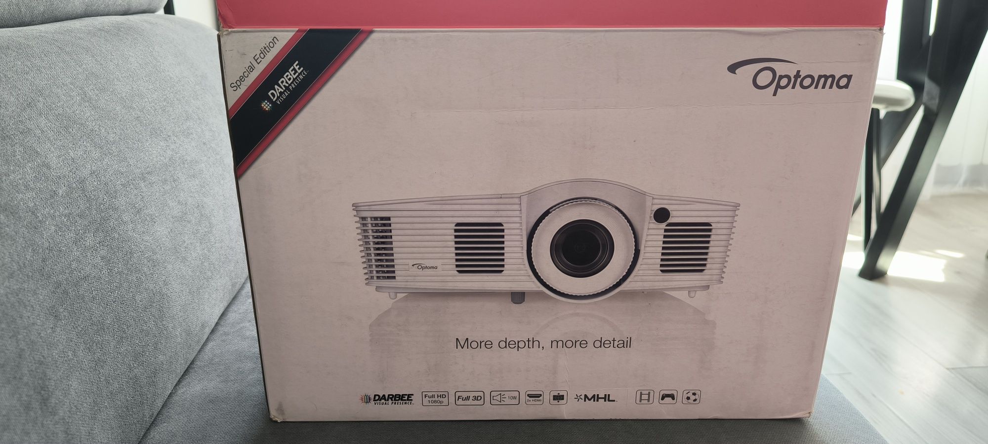 Rzutnik Optoma HD39 Darbee stan idealny