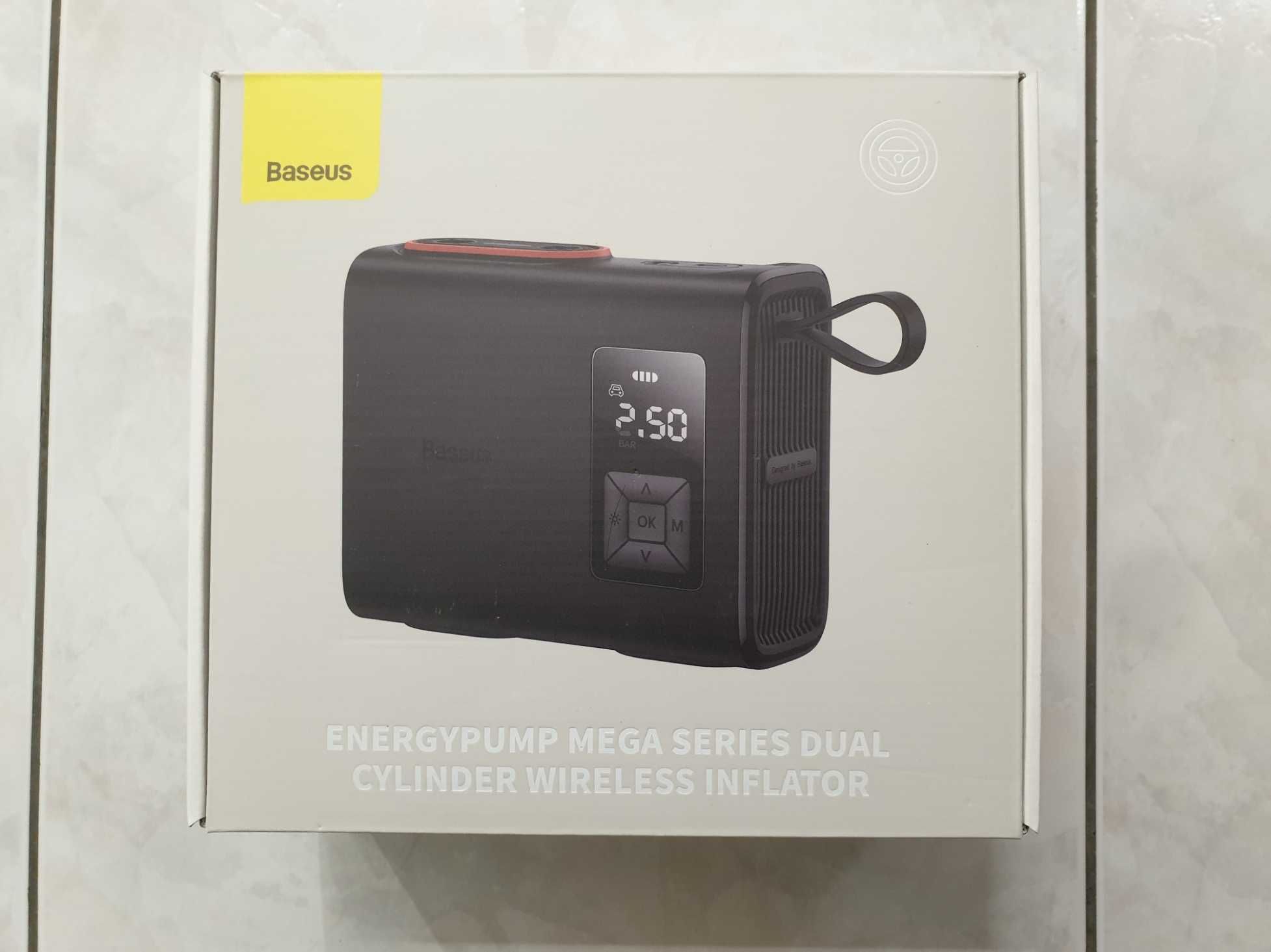 Автомобільний компресор Baseus Mega Inflator 250W BS-CG007 CRNL060001