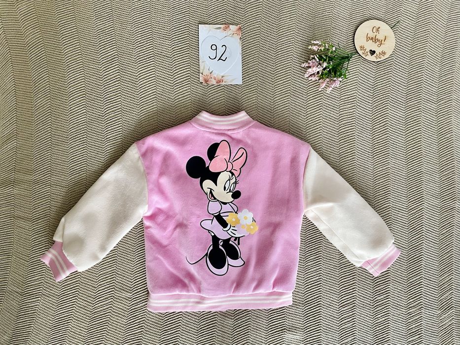 Wyprzedaż nowa kurtka bomberka myszka minnie sinsay 92