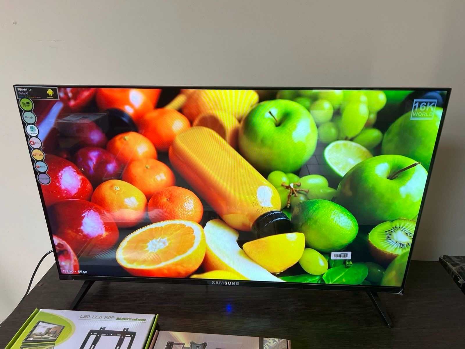 Розпродаж! Телевізор 32" Samsung Smart TV, Т2, WIFI, LED, Android 14.0