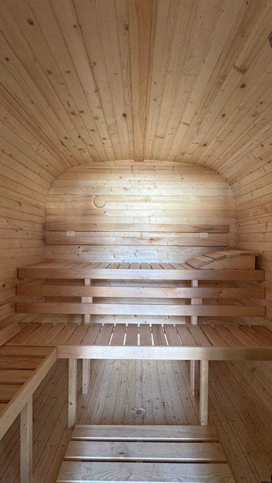 Sauna ogrodowa QUADRO mini 185 cm do montażu
