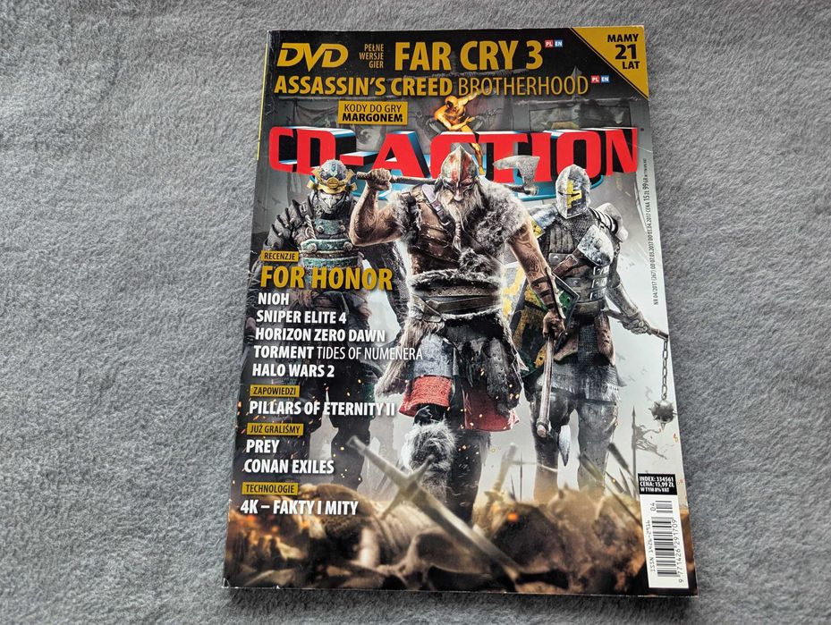 CD-Action 6 numerów z 2017 roku