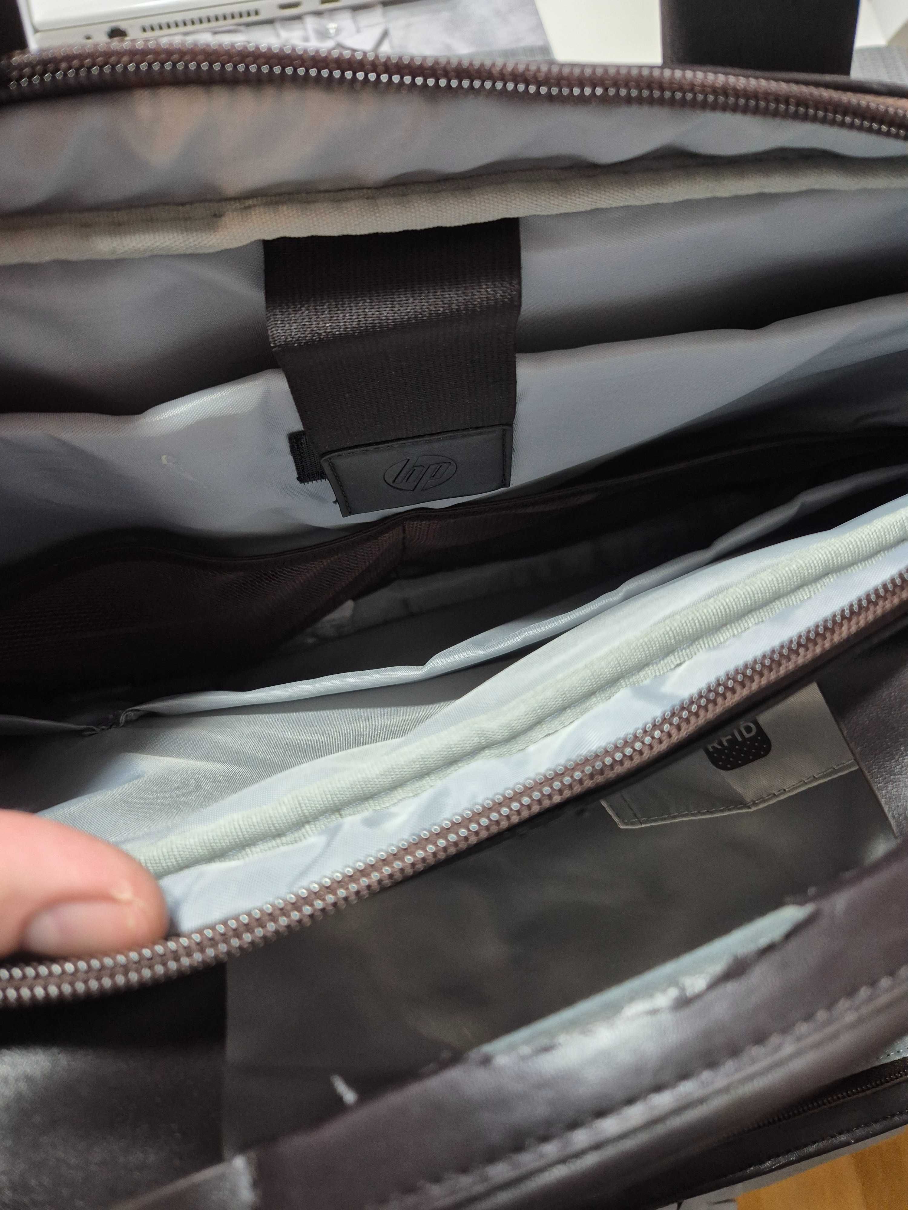 Torba na laptopa skórzana HP