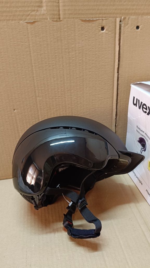 uvex elexxion pro kask jeździecki dla kobiet i mężczyzn Rozm.55-56