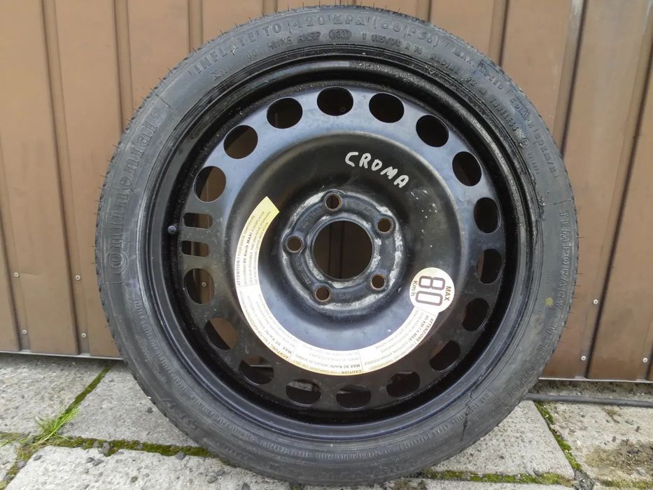 OPEL SAAB FIAT ORYGINALNE KOŁO DOJAZDOWE R16 5x110 ZAPASOWE DOJAZDÓWKA 16&quot; 2160132 CONTINENTAL 115/70 CROMA II POSIADAM 3 SZT