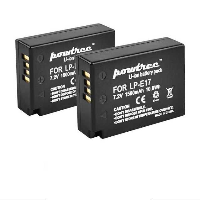 Bateria LP-E17 1500mAh / 750D / 760D / 77D / 850D / 800D NOVA