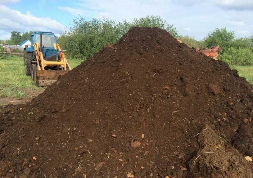 Перегной с доставкой по Днепру и области в мешках и навалом