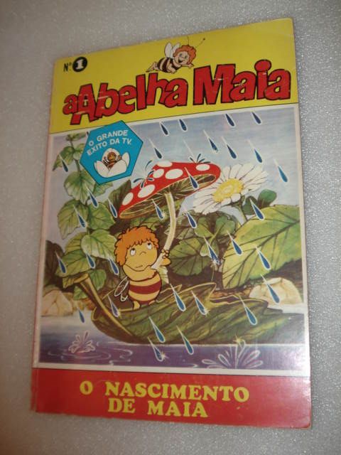 Livro O nascimento da Abelha Maia Nr.1 - Raro de 1978