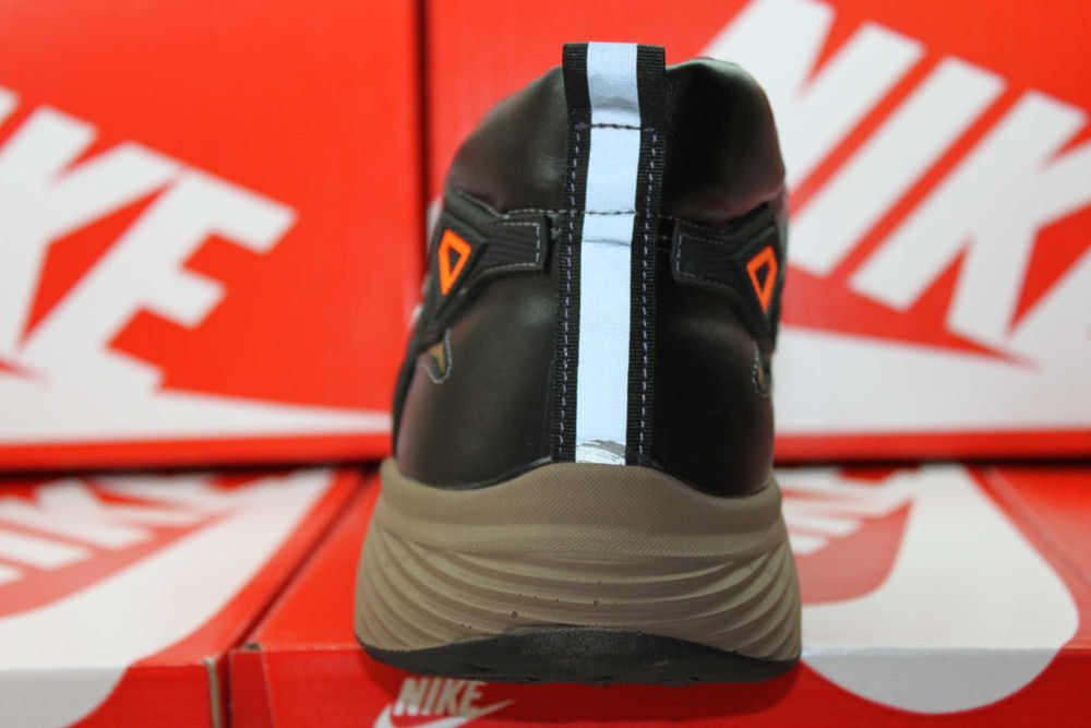 NIKE AIR JORDAN  - коричневые кожаные кроссовки кросівки(код 5-15кор.)