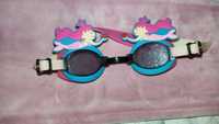 Okularki, okulary do pływania dla dziewczynki
