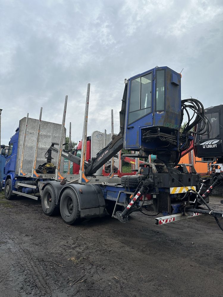 Scania 480 silnik PDE do drewna stosowego
