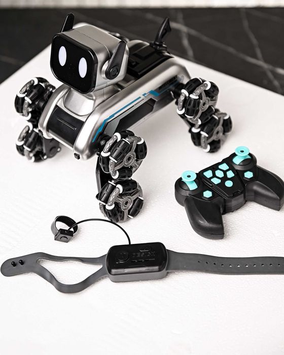 Робот пес на радіокеруванні з музикою + Пульт / Трюкова /