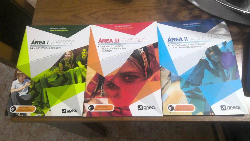 Livros escolares do ensino profissional