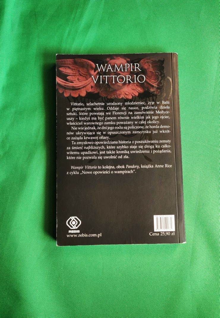 Anne Rice wampir Vittorio