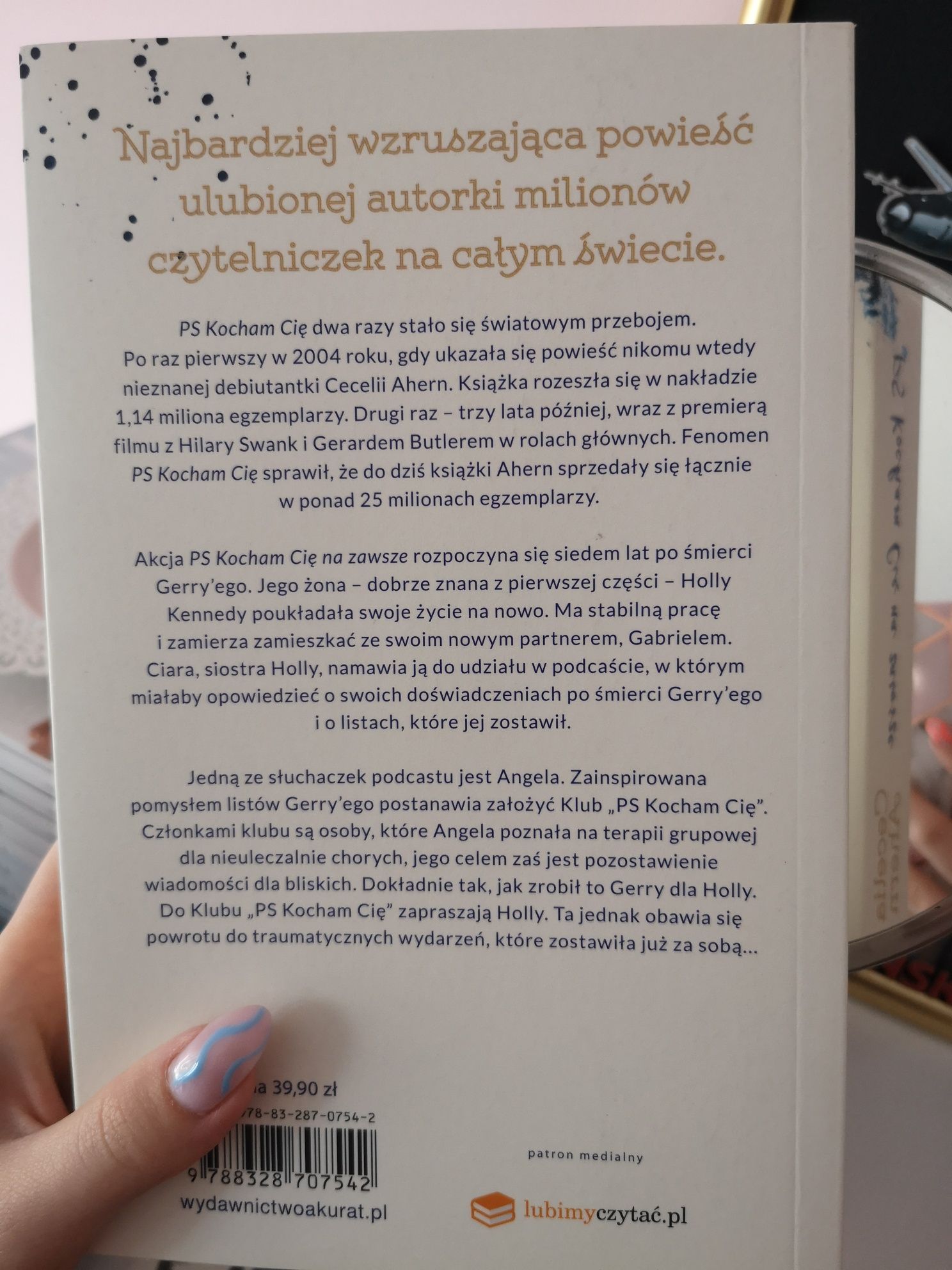 Książka ps. Kocham Cię na zawsze Cecelia Ahern