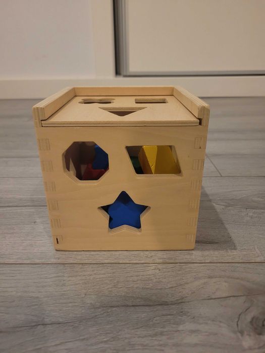 Cubo formas para crianças