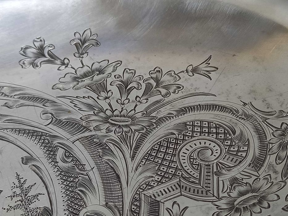 Patera, koszyczek na owoce, srebro 84 Rosja 523 g