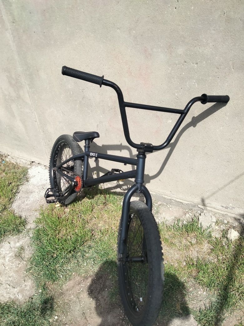 Велосипед трюковой BMX-5 20 дюймов Черный