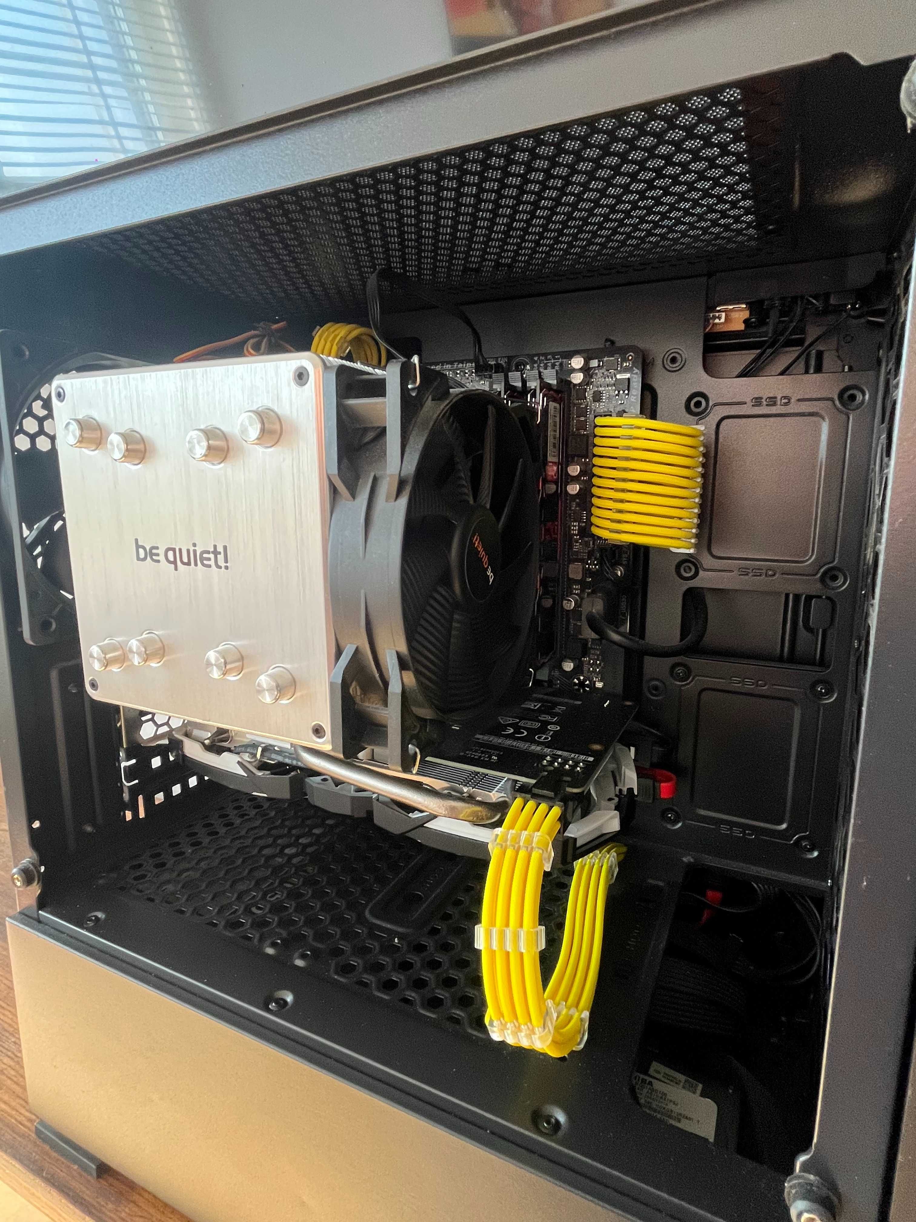 Komputer do gier–i5-6600K 4.5GHz, RX 570 8GB, 16GB RAM, SSD M.2 + HDD