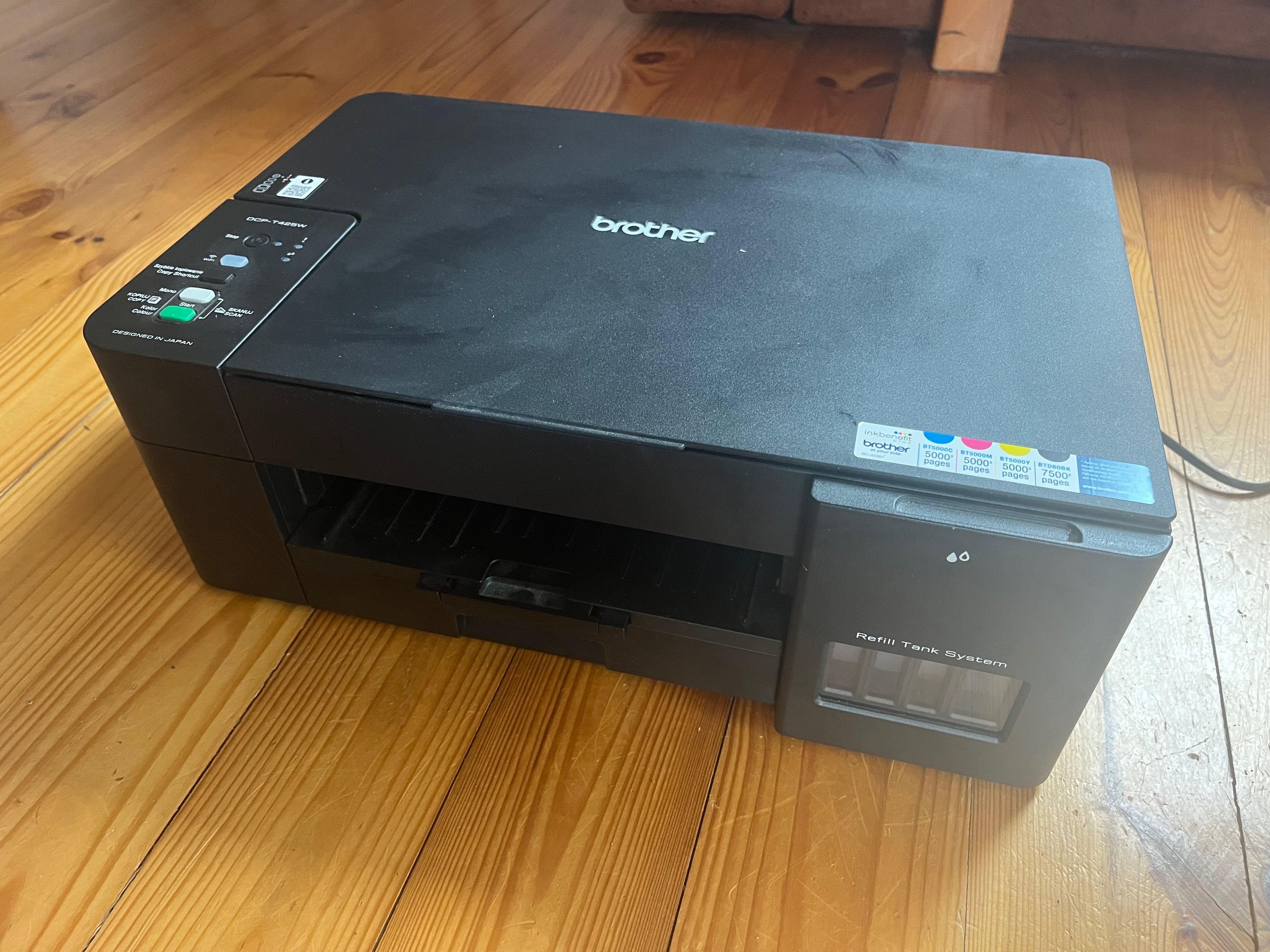 Drukarka BROTHER DCP-T425W Druk w kolorze, Wi-Fi
