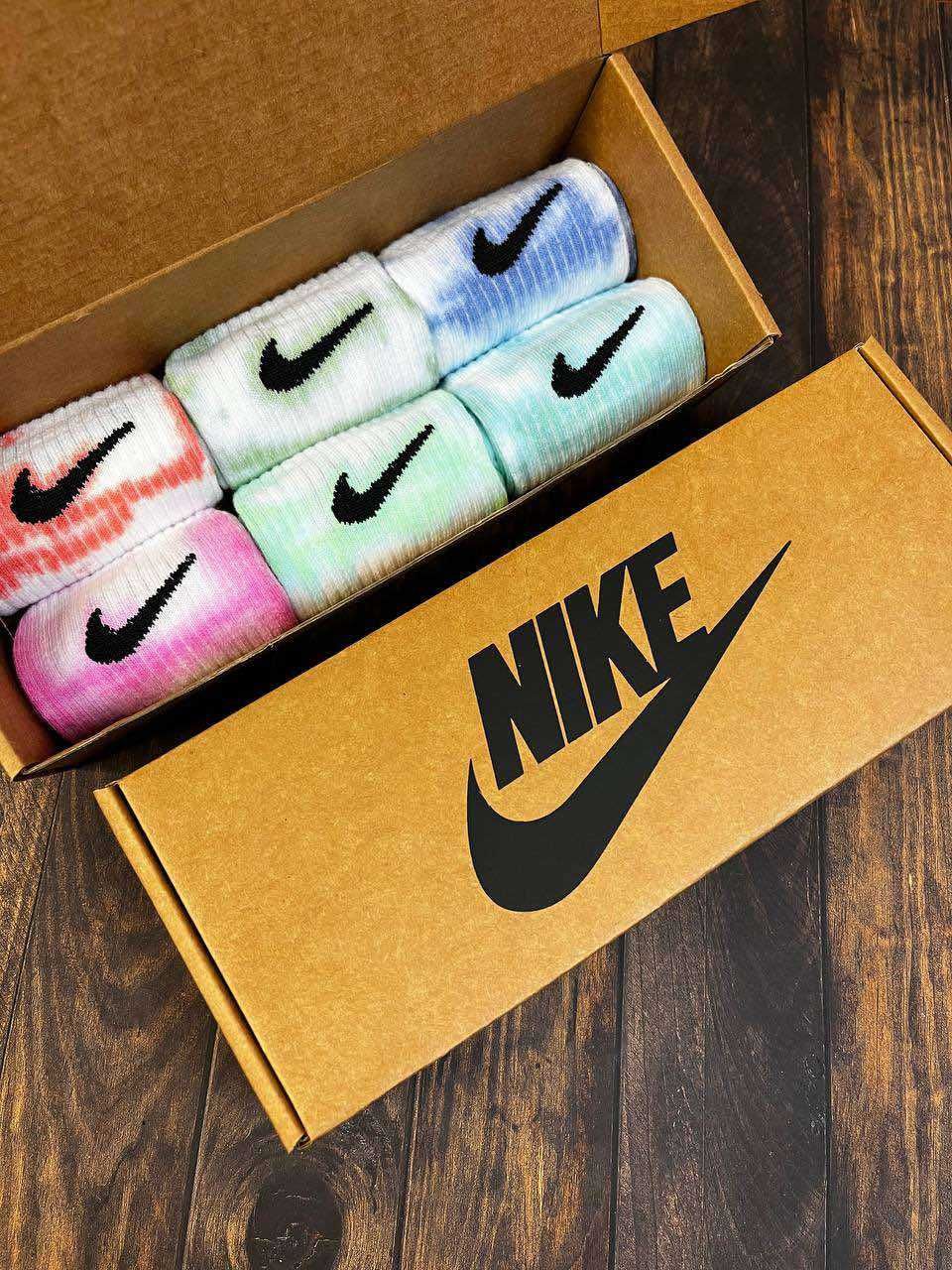 Високі шкарпетки Найк Тай-Дай | Носки Nike Tie-Dye | шкарпетки Nike