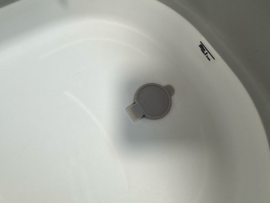 Дитяча складна  ванночка з термометром +лієчка +матрасик дитячий