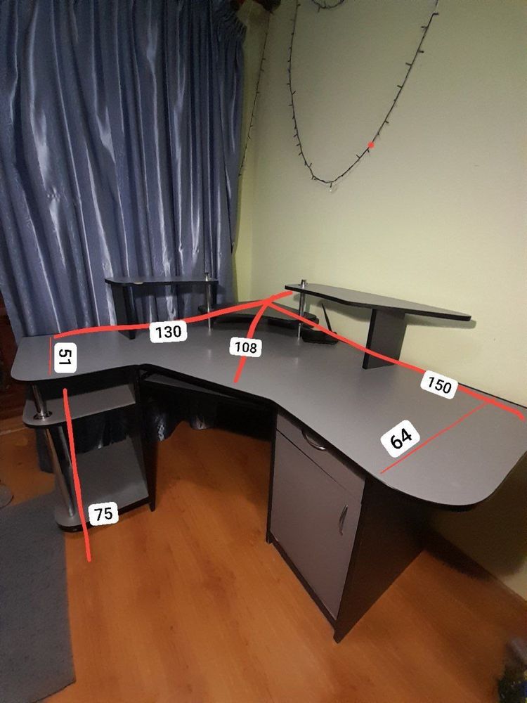 Компютерний стіл та тумба