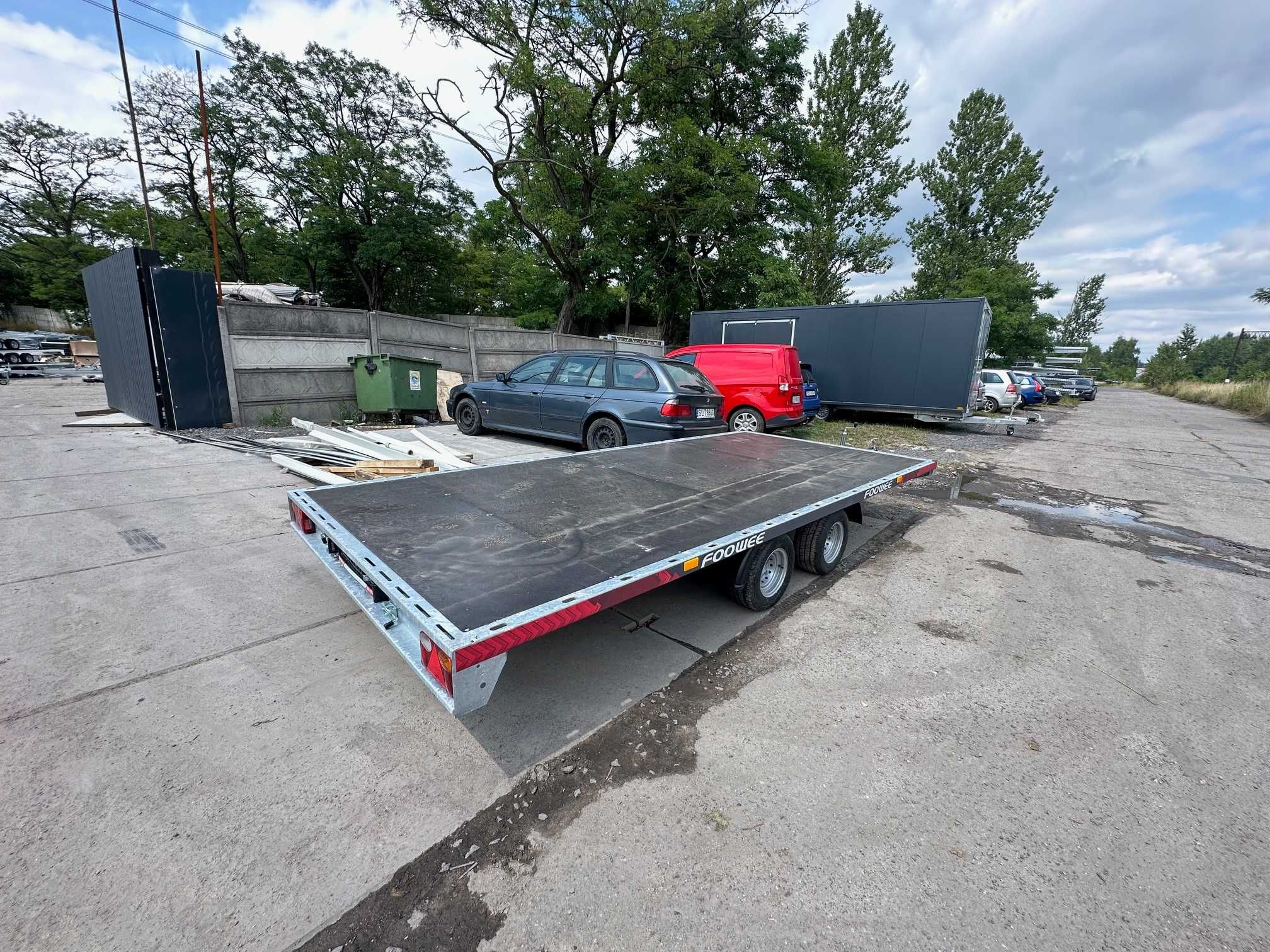 Przyczepa PLATFORMA towarowa bagażowa DMC750kg 4x2m NOWA HIT CENOWY!!!
