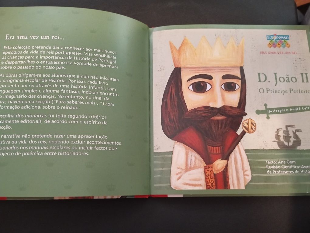 Livro "Era uma vez um rei"