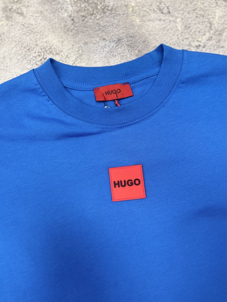 HUGO BOSS EXCLUSIVE Мужская футболка синий ориг новач на подарок s-xxl