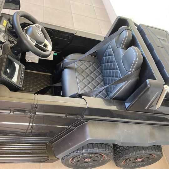 Mercedes G63 6x6 do 110 kg MP4 z Miejscem siedzącym dla osoby dorosłej