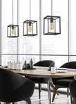 Lampa wisząca czarna Napoli Light Prestige