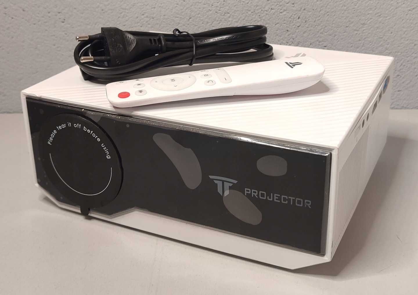 Projektor rzutnik Wielio GC05A FHD 12000L WiFi bluetooth pilot BIAŁY