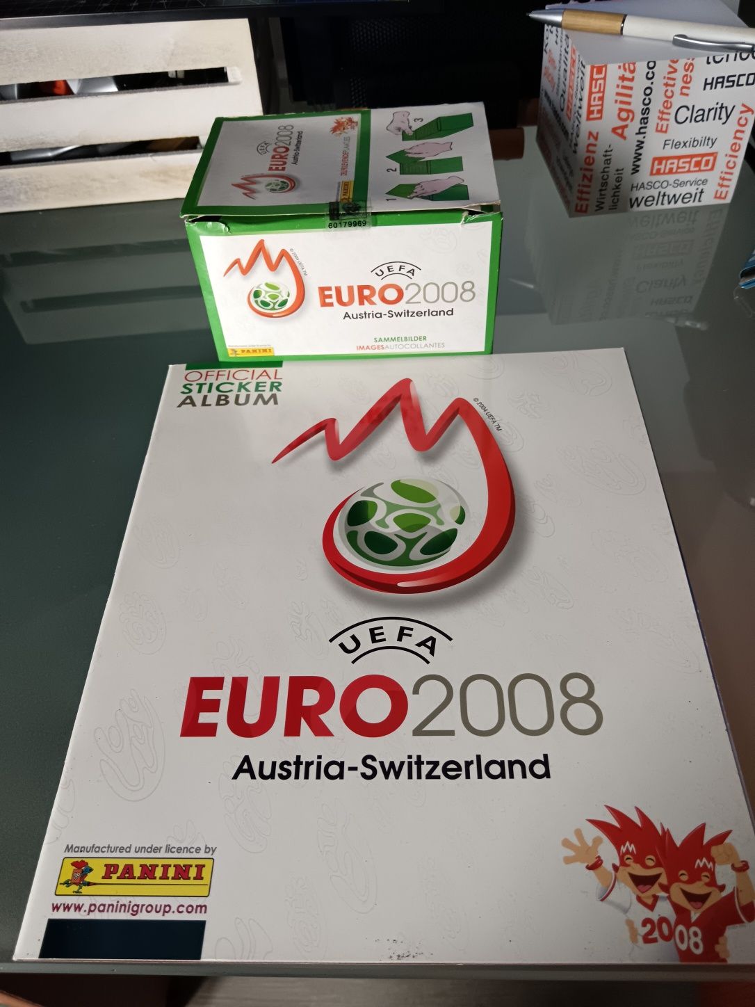 EURO 2008 - Coleção completa Panini (caderneta + cromos)