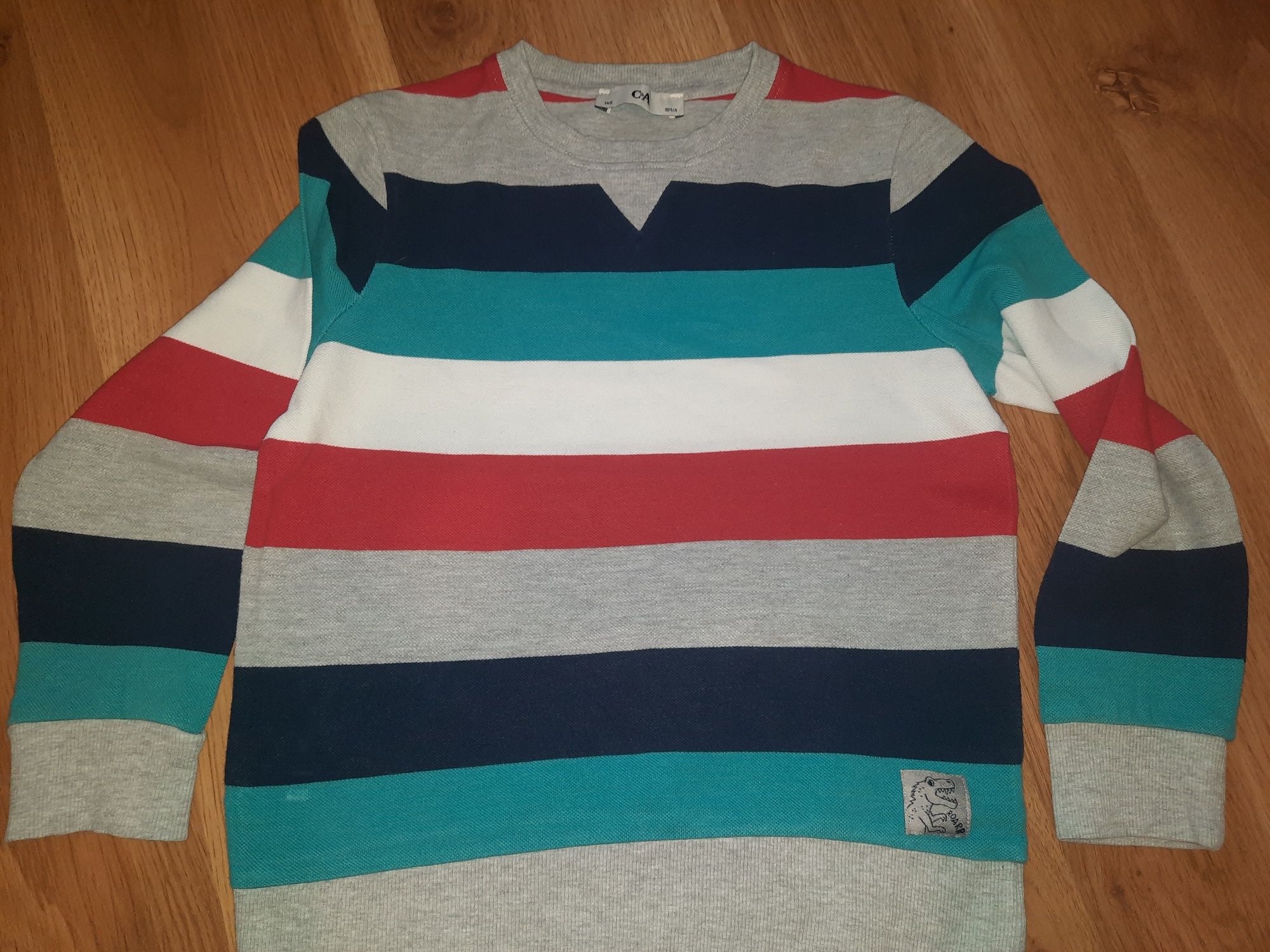 Sweter paski c&a 134 / 140